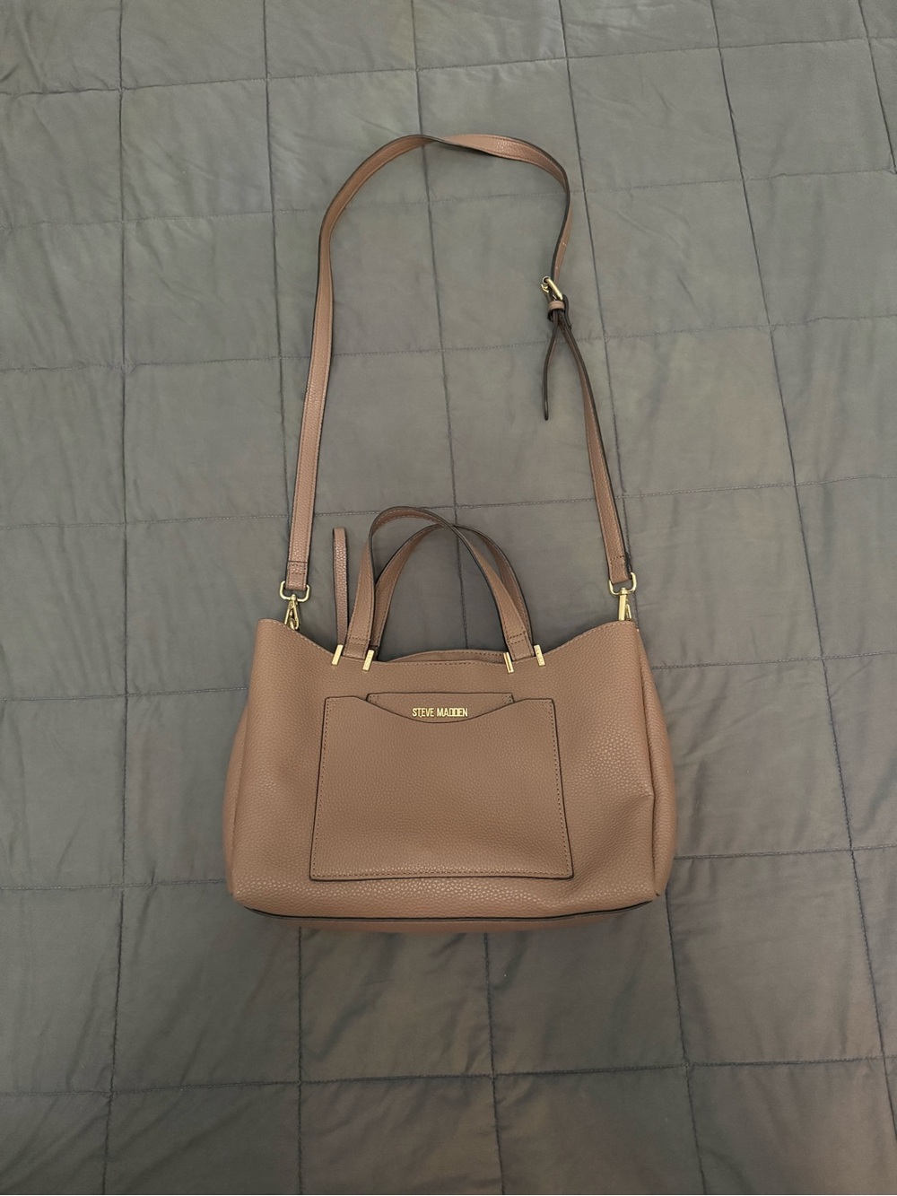 Steve Madden brown leather handbag #leather #handbag